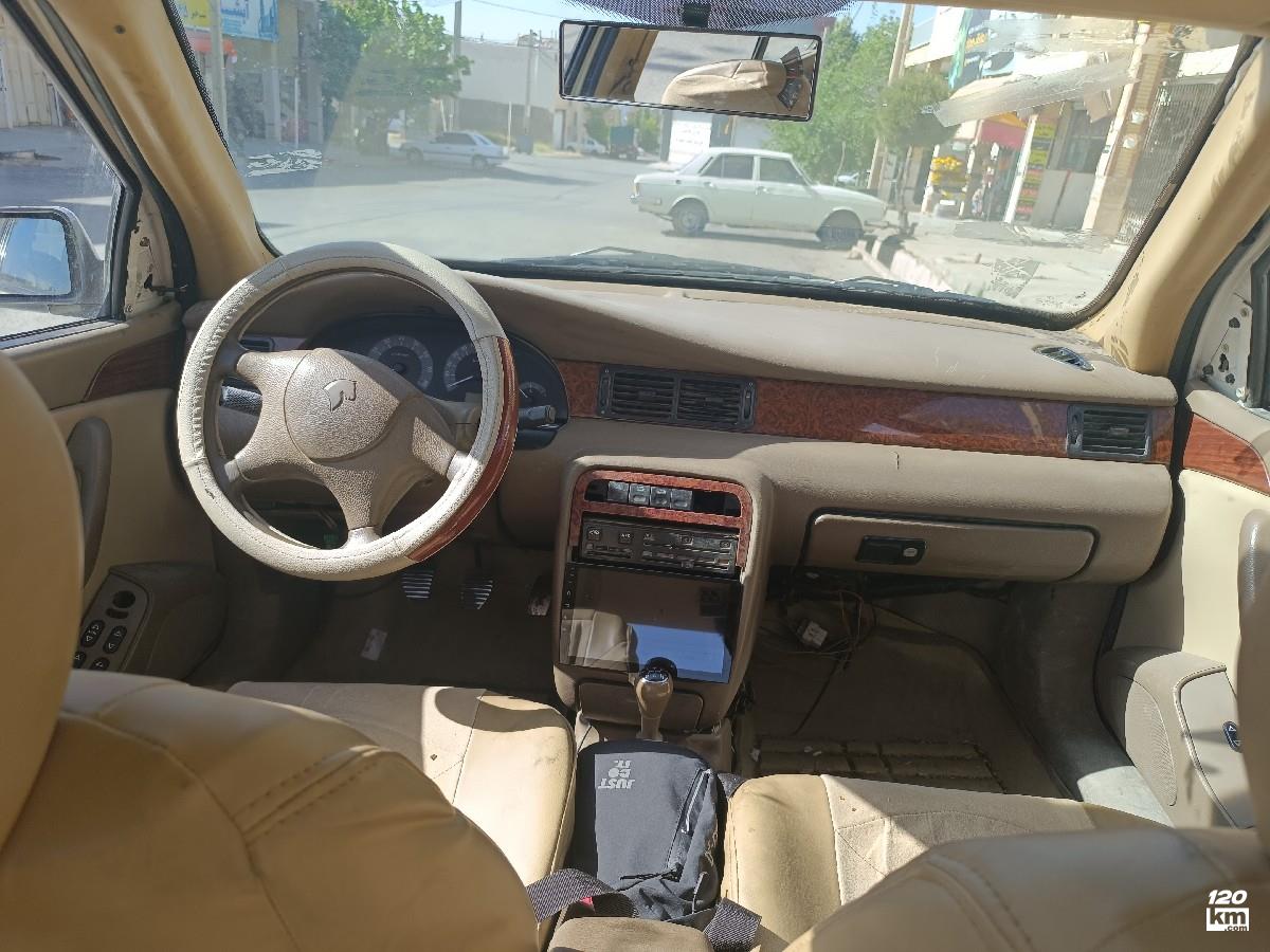 فروش سمند LX ۱۳۸۷ دوگانه سوز سفید کامل رنگ شیراز شهرک گلستان (۱۹ اردیبهشت ۱۴۰۴)