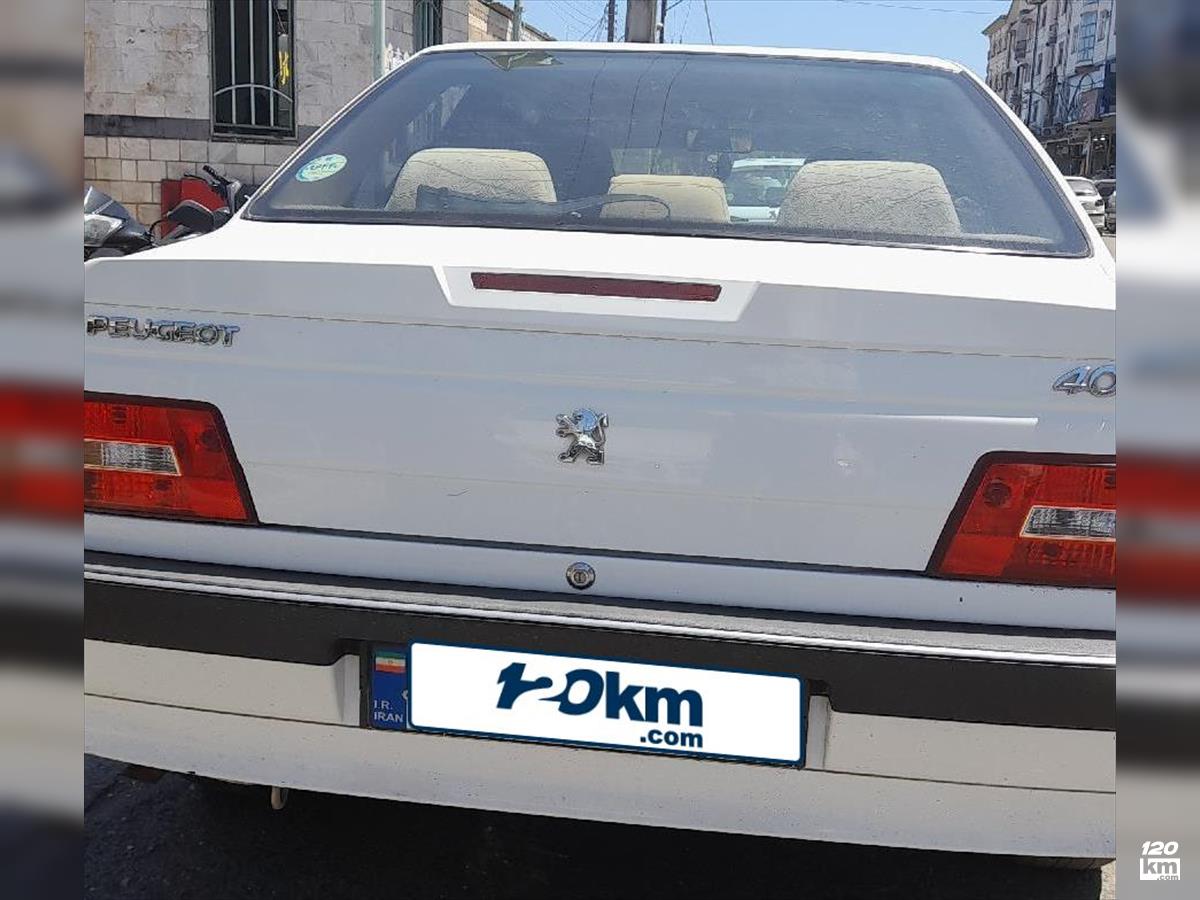 فروش پژو 405 SLX ۱۳۹۸ سفید بدون رنگ گیلان آستارا (۲۱ اردیبهشت ۱۴۰۴)
