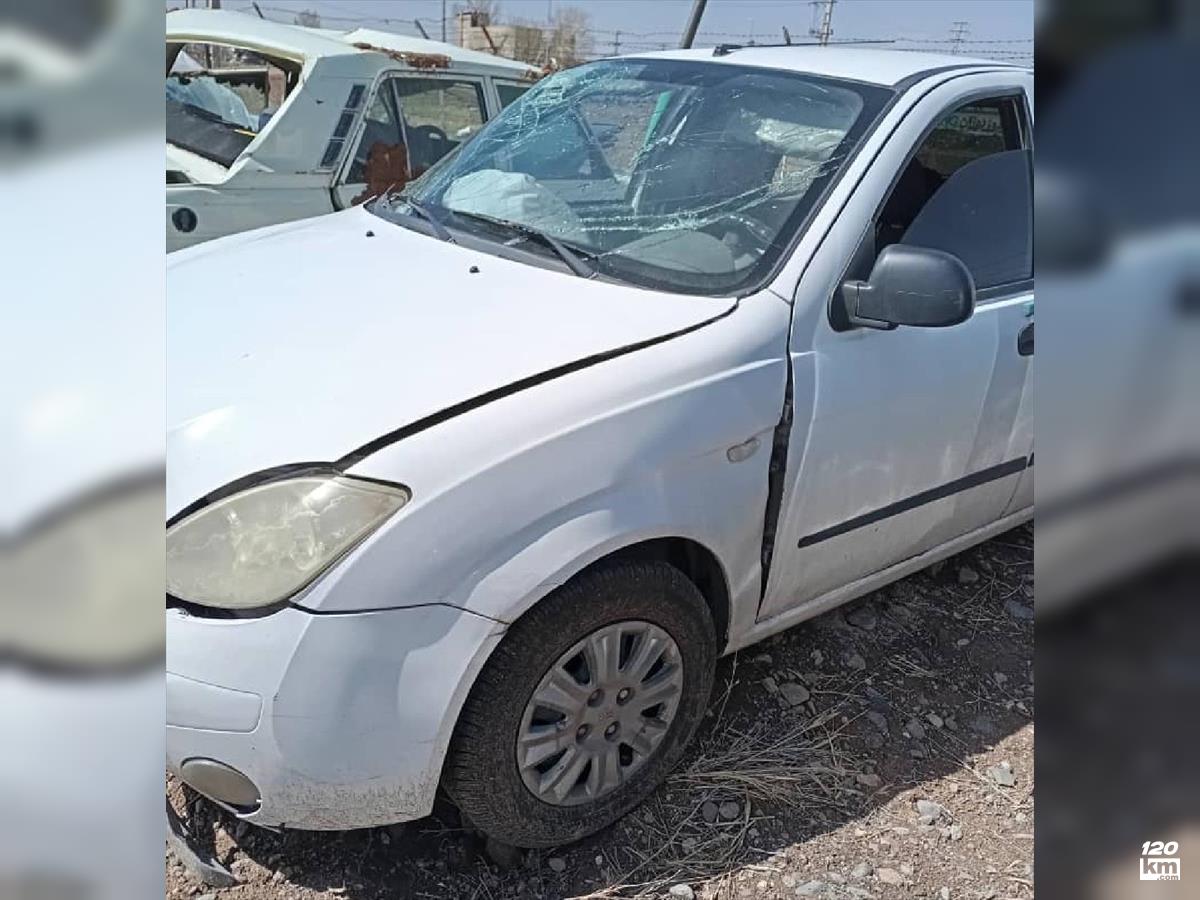 فروش تیبا صندوقدار ۱۳۹۷ دوگانه سوز سفید تصادفی تبریز راه آهن (۲۲ اردیبهشت ۱۴۰۴)