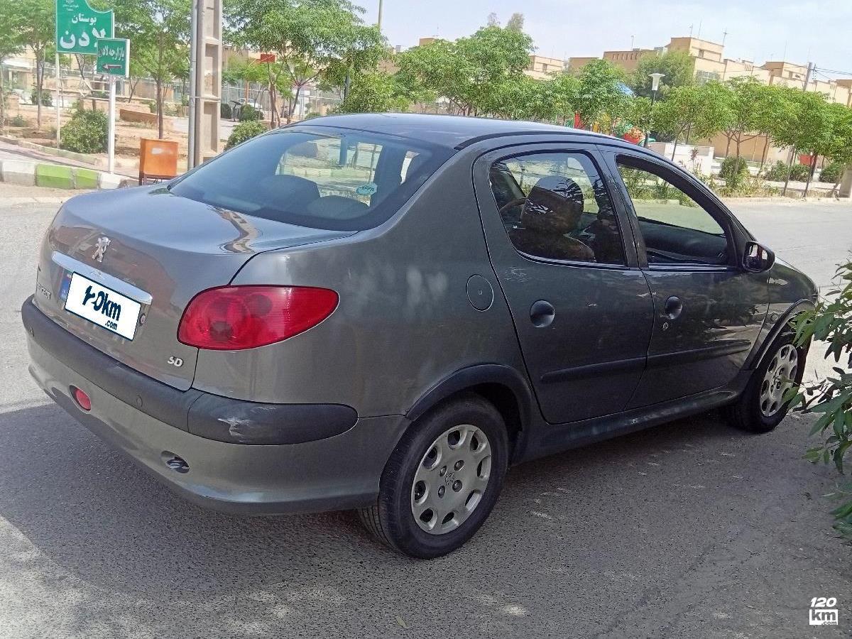 فروش پژو 206 SD V8 ۱۳۹۴ خاکستری بدون رنگ سمنان (۲۳ اردیبهشت ۱۴۰۴)