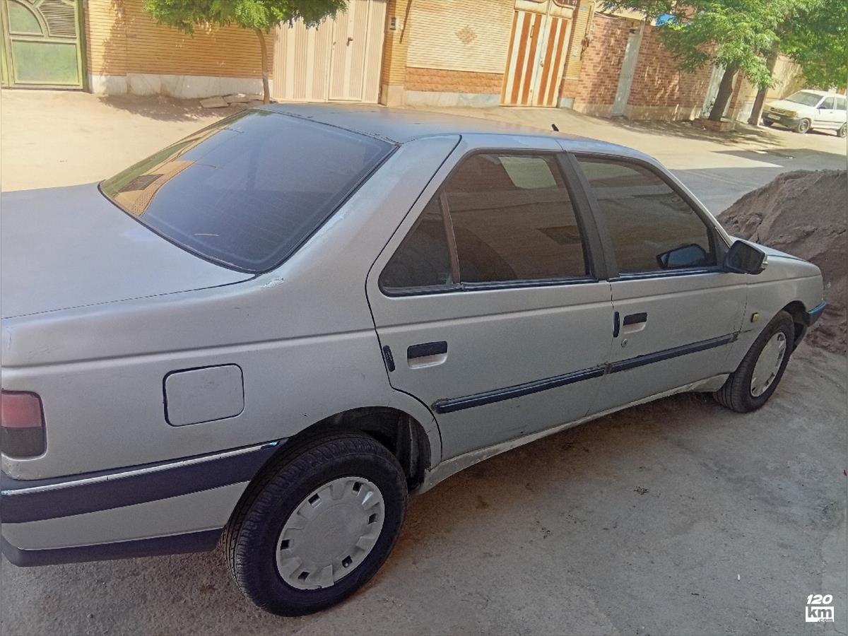 فروش پژو 405 GLX ۱۳۸۶ دوگانه سوز نقره ای دور رنگ کرمان (۲۳ اردیبهشت ۱۴۰۴)