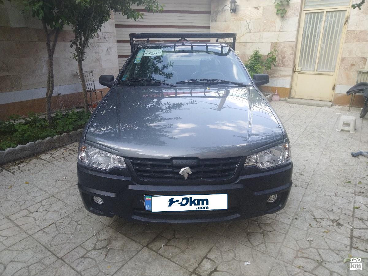 فروش وانت آریسان ۱۴۰۳ دوگانه سوز (کم کارکرد) خاکستری بدون رنگ اراک (۲۳ اردیبهشت ۱۴۰۴)
