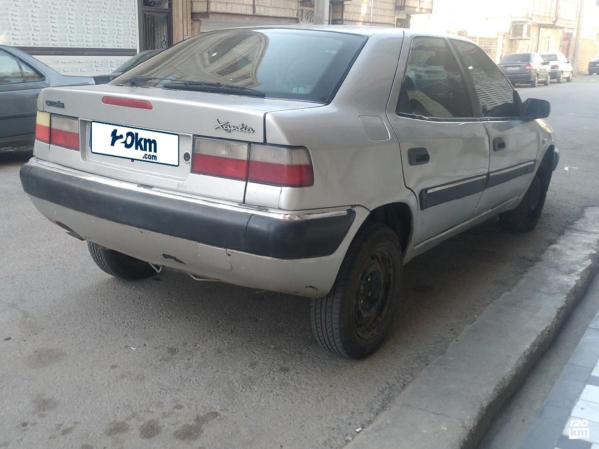 فروش سیتروئن زانتیا ۱۳۸۴ نقره ای دور رنگ قم امام (۲۳ اردیبهشت ۱۴۰۴)