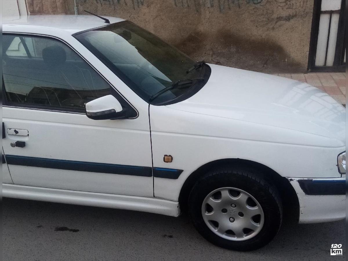فروش پژو پارس سال ۱۳۹۳ سفید یک لکه رنگ مشهد ۱۷ شهریور (۲۳ اردیبهشت ۱۴۰۴)