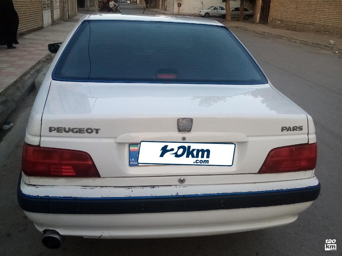 فروش پژو پارس سال ۱۳۹۳ سفید یک لکه رنگ مشهد ۱۷ شهریور (۲۳ اردیبهشت ۱۴۰۴)
