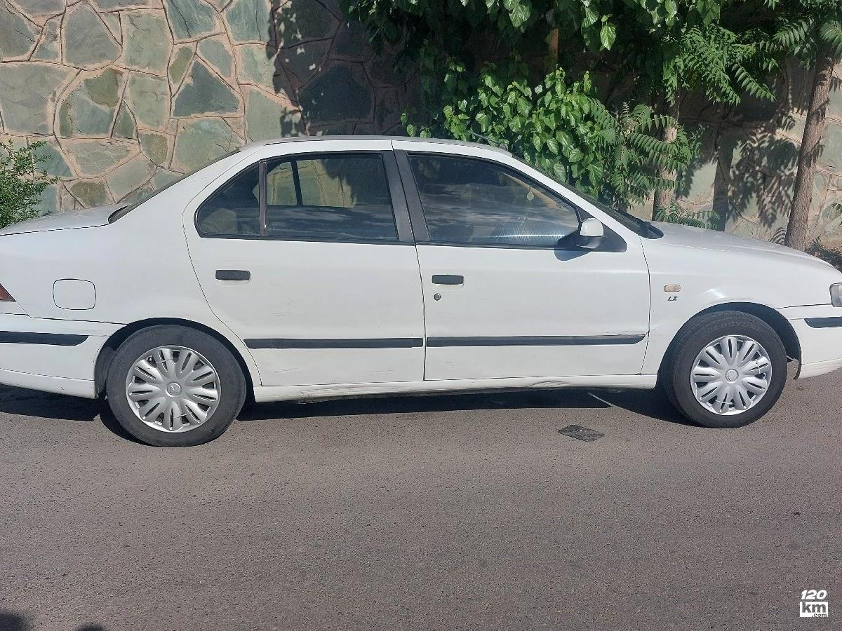 فروش سمند LX EF7 ۱۳۹۱ سفید درب تعویض تهران جنت آباد (۲۴ اردیبهشت ۱۴۰۴)