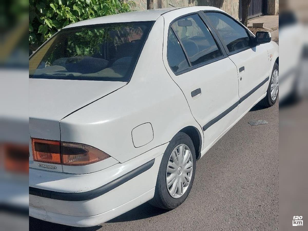 فروش سمند LX EF7 ۱۳۹۱ سفید درب تعویض تهران جنت آباد (۲۴ اردیبهشت ۱۴۰۴)