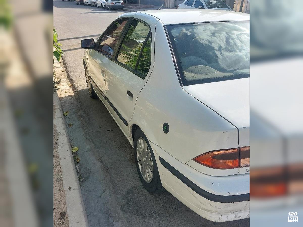 فروش سمند LX EF7 ۱۳۹۱ سفید درب تعویض تهران جنت آباد (۲۴ اردیبهشت ۱۴۰۴)