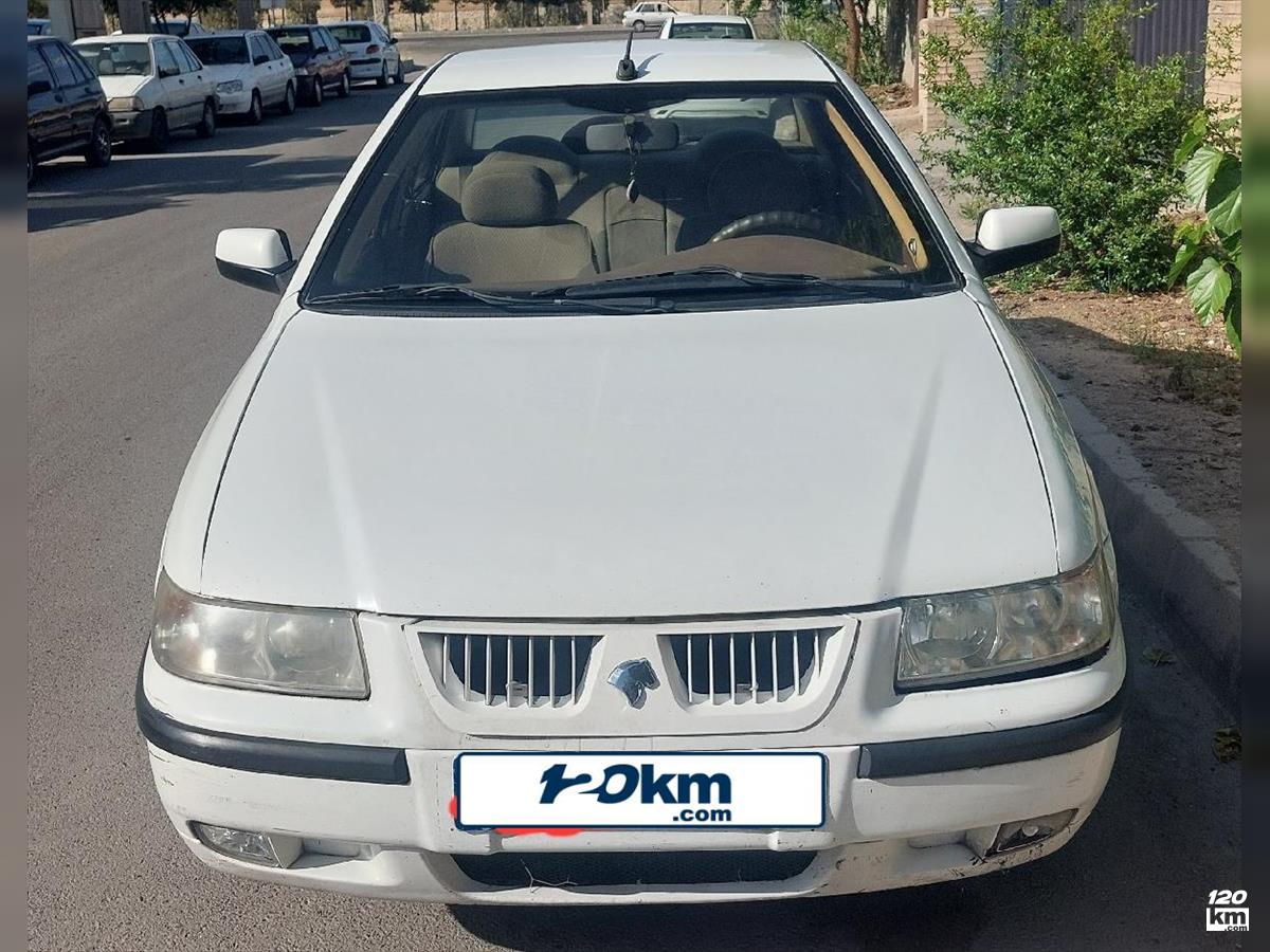 فروش سمند LX EF7 ۱۳۹۱ سفید درب تعویض تهران جنت آباد (۲۴ اردیبهشت ۱۴۰۴)