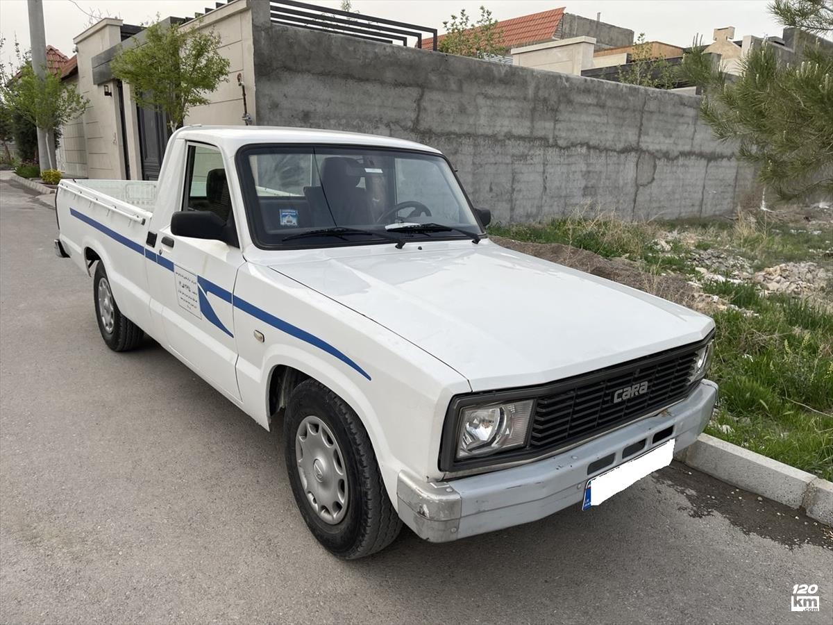 فروش کارا 2000cc تک کابین ۱۳۹۷ سفید یک لکه رنگ مشهد بلوار الهیه (۲۵ اردیبهشت ۱۴۰۴)