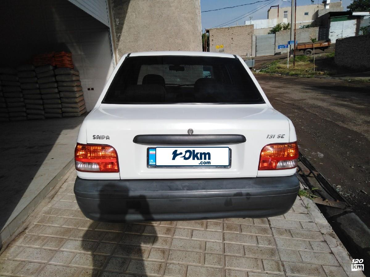 فروش پراید 131 EX ۱۳۹۶ دوگانه سوز سفید بدون رنگ قزوین (۲۵ اردیبهشت ۱۴۰۴)