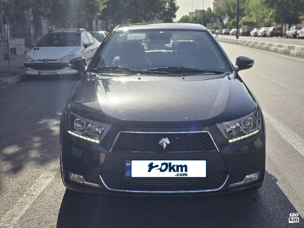 فروش دنا پلاس توربو ۱۴۰۲ (کم کارکرد) مشکی بدون رنگ تهران پاسداران (۲۶ اردیبهشت ۱۴۰۴)