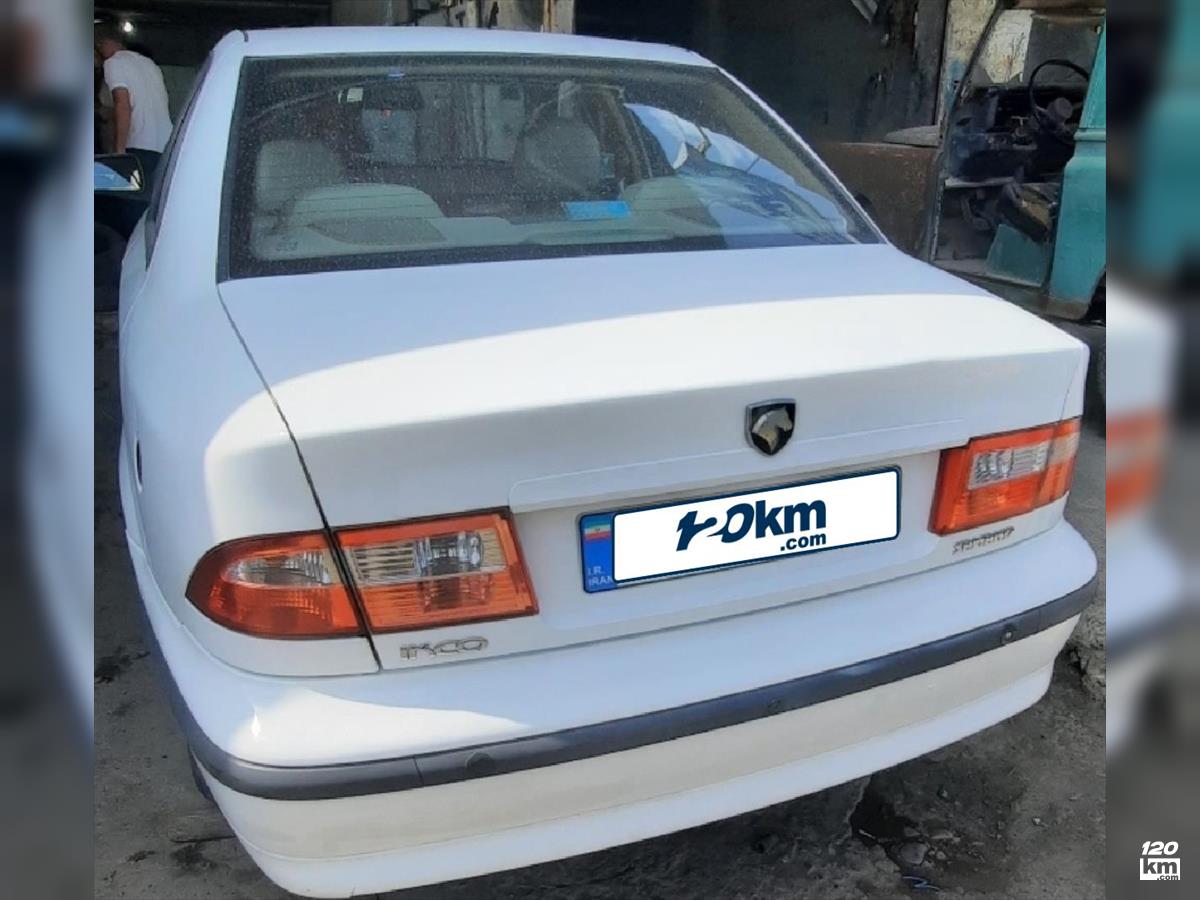 فروش سمند LX EF7 ۱۳۹۴ دوگانه سوز سفید درب تعویض رشت رشتیان (۲۶ اردیبهشت ۱۴۰۴)