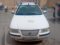 120km.com | فروش سمند، LX EF7، مدل ۱۳۹۷، سفید، قم، شهرک قدس