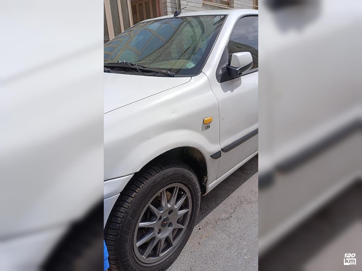 فروش سمند LX ۱۳۸۹ سفید دو لکه رنگ اراک (۲۷ اردیبهشت ۱۴۰۴)