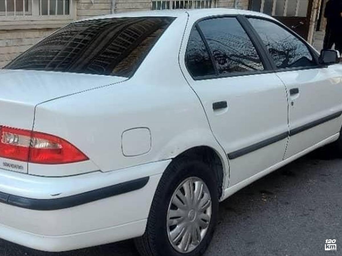 فروش سمند EL ۱۳۹۵ سفید بدون رنگ کرج شاهین ویلا (۲۸ اردیبهشت ۱۴۰۴)