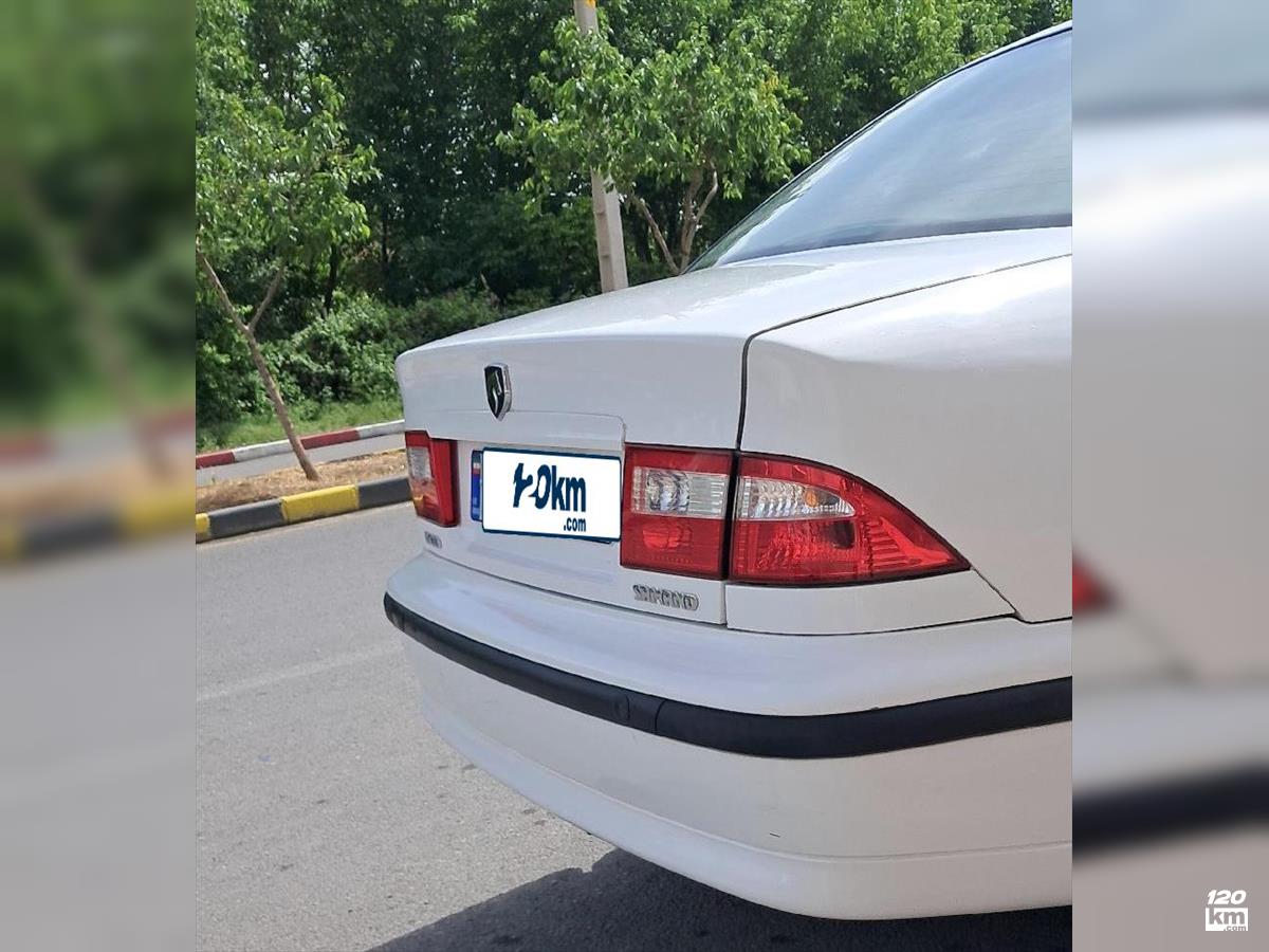 فروش سمند LX ۱۳۹۸ سفید دو لکه رنگ سنندج (۲۸ اردیبهشت ۱۴۰۴)