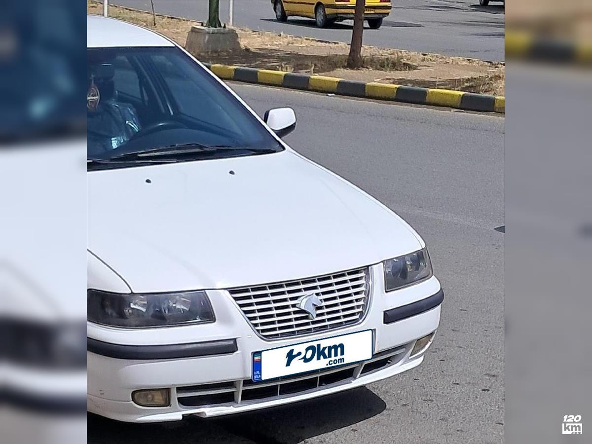 فروش سمند LX ۱۳۹۸ سفید دو لکه رنگ سنندج (۲۸ اردیبهشت ۱۴۰۴)