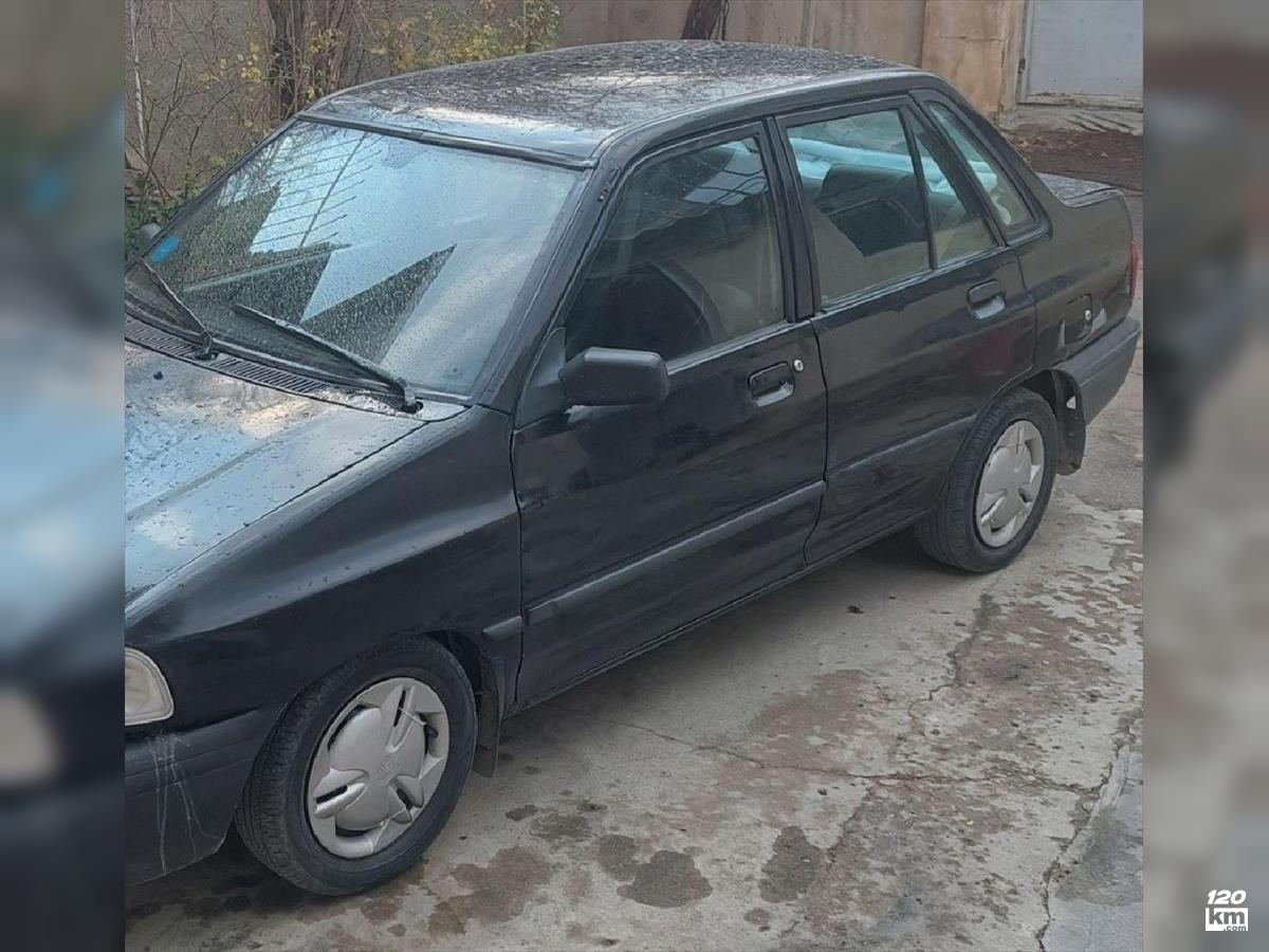 فروش پراید صندوقدار ۱۳۸۳ مشکی دور رنگ کرمانشاه (۲۹ اردیبهشت ۱۴۰۴)