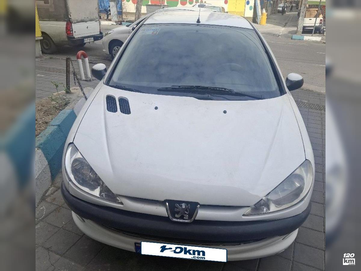 فروش پژو 206 تیپ 5 ۱۳۹۶ سفید کامل رنگ تهران استاد معین (۲۹ اردیبهشت ۱۴۰۴)