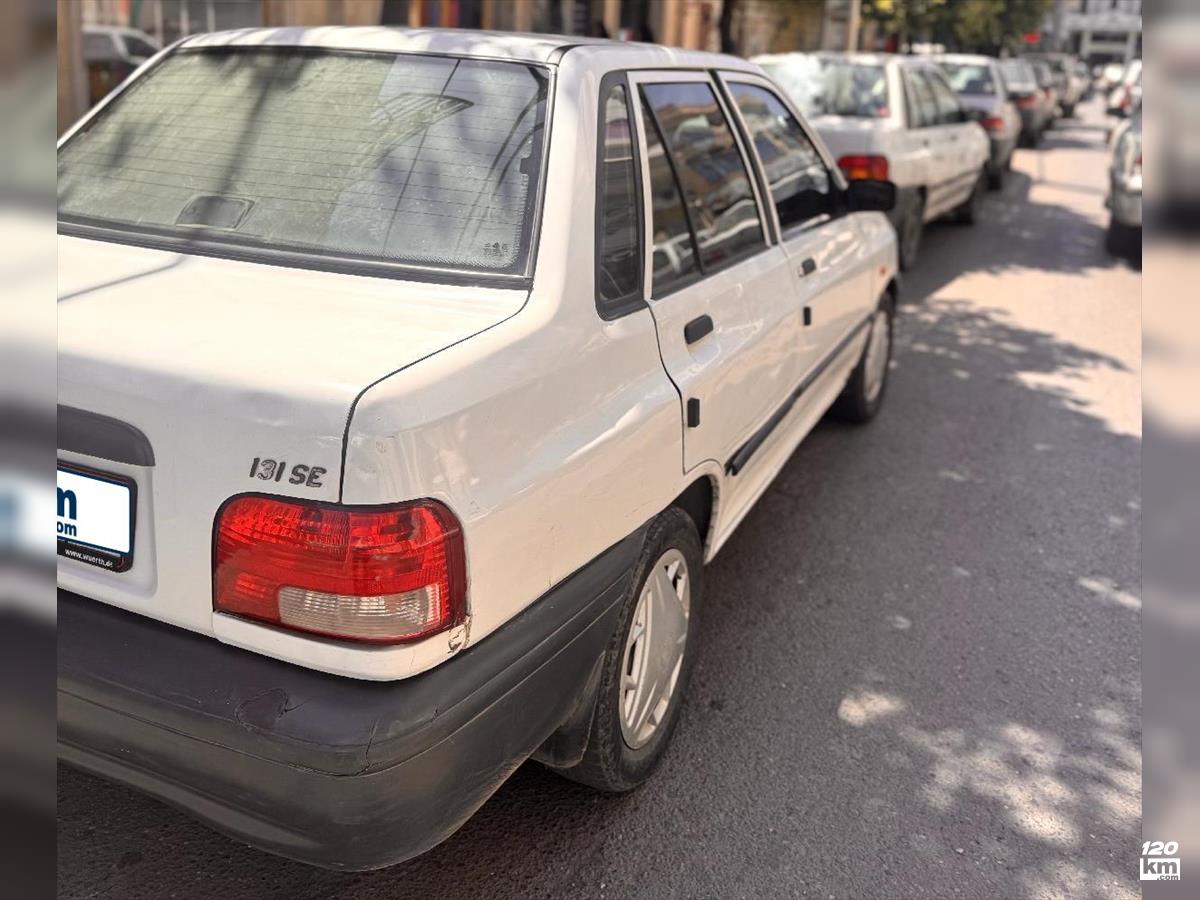 فروش پراید 131 SE ۱۳۹۰ سفید دو لکه رنگ مازندران بابل (۳۰ اردیبهشت ۱۴۰۴)