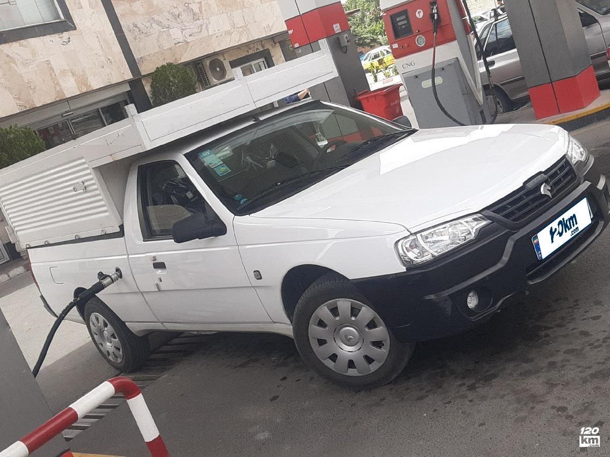 فروش وانت آریسان ۱۴۰۳ دوگانه سوز سفید بدون رنگ آذربایجان شرقی مراغه (۳۰ اردیبهشت ۱۴۰۴)