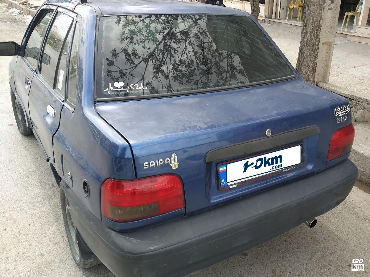 فروش پراید 131 SL ۱۳۹۲ دوگانه سوز آبی دور رنگ کرمانشاه (۳۱ اردیبهشت ۱۴۰۴)