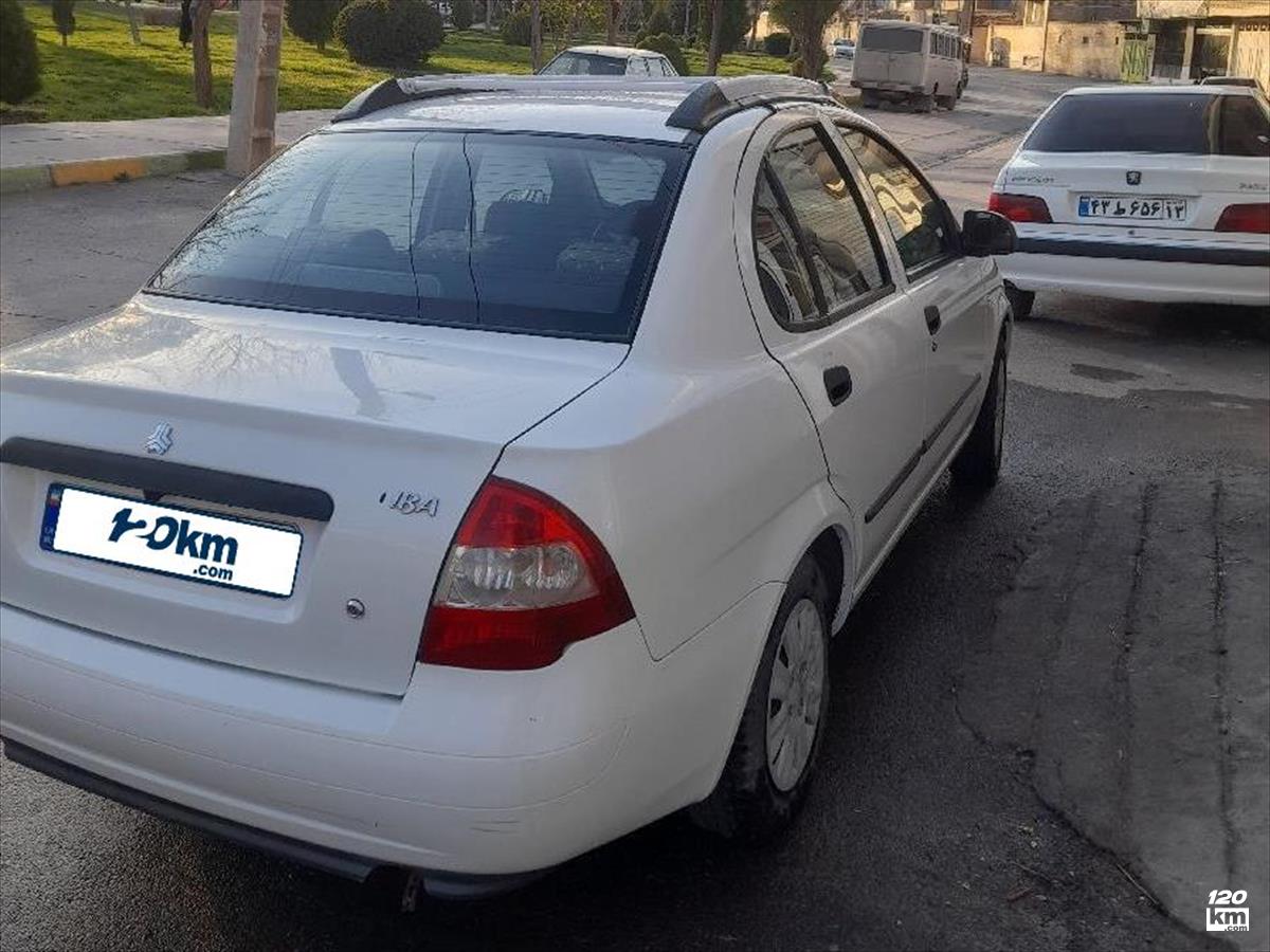 فروش تیبا صندوقدار ۱۳۹۹ سفید بدون رنگ اصفهان زرین شهر (۳ خرداد ۱۴۰۴)
