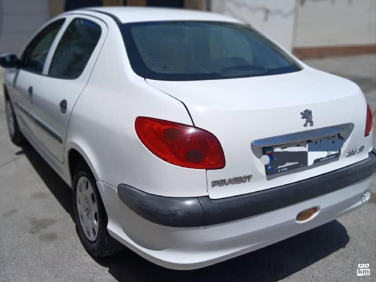 فروش پژو 206 SD V8 ۱۳۹۲ سفید دو لکه رنگ مازندران بابل (۶ خرداد ۱۴۰۴)
