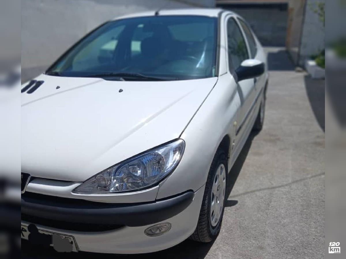 فروش پژو 206 SD V8 ۱۳۹۲ سفید دو لکه رنگ مازندران بابل (۶ خرداد ۱۴۰۴)