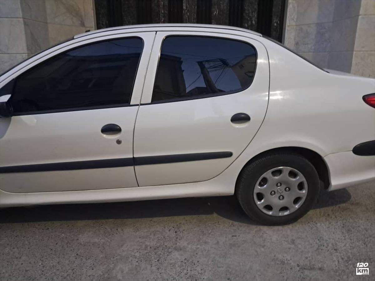 فروش پژو 206 SD V9 ۱۳۸۷ سفید چند لکه رنگ مازندران نکا (۶ خرداد ۱۴۰۴)