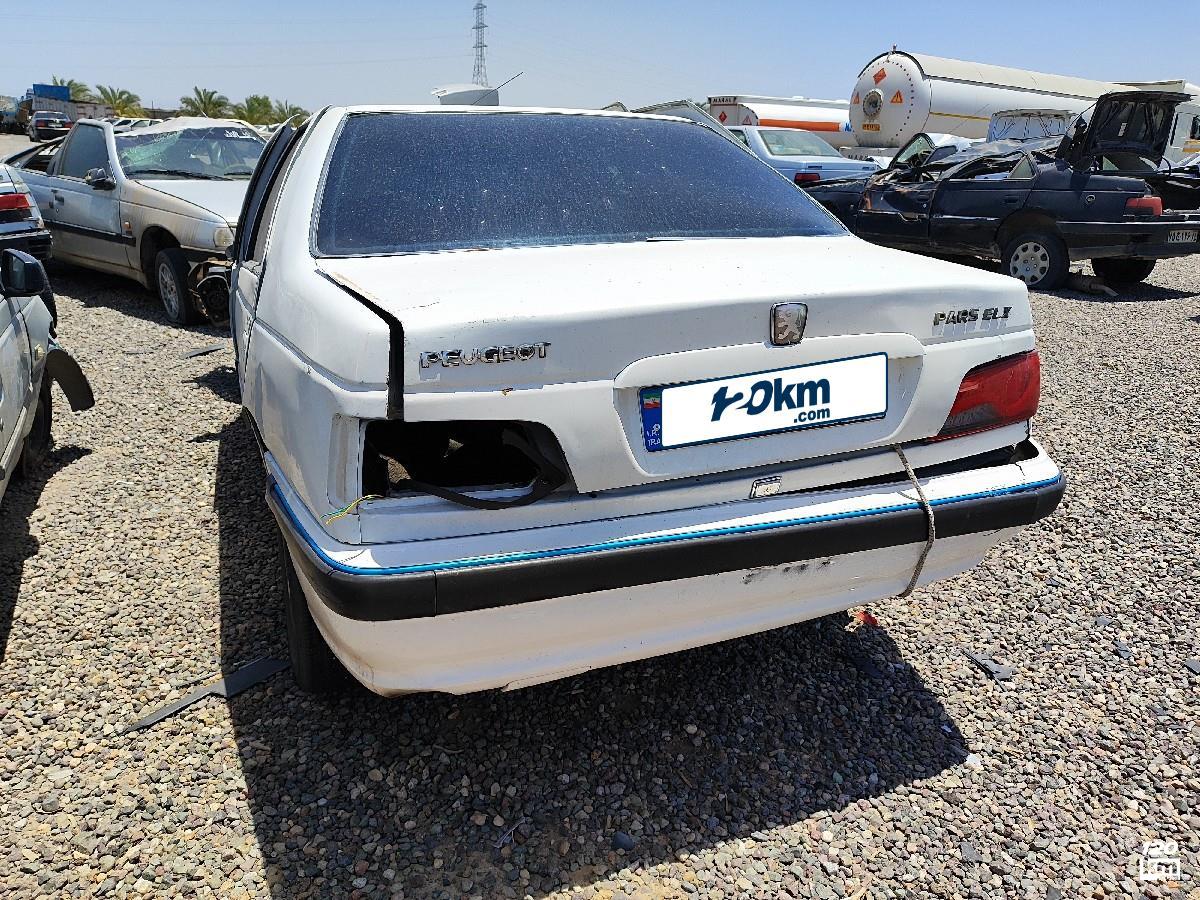 فروش پژو پارس ۱۳۸۲ (کم کارکرد) سفید کامل رنگ کرمان بم (۷ خرداد ۱۴۰۴)
