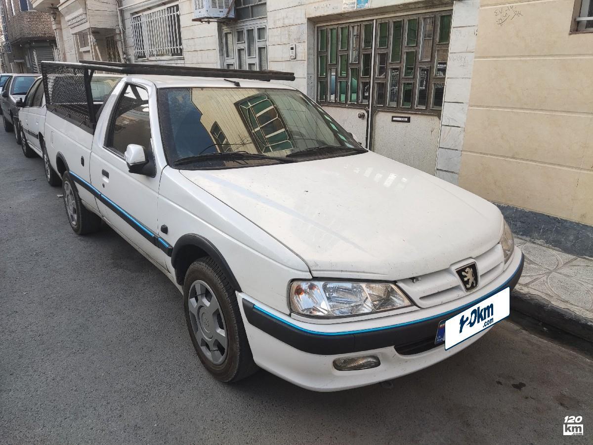 فروش وانت آریسان ۱۳۹۵ دوگانه سوز سفید یک لکه رنگ تهران ورامین (۹ خرداد ۱۴۰۴)