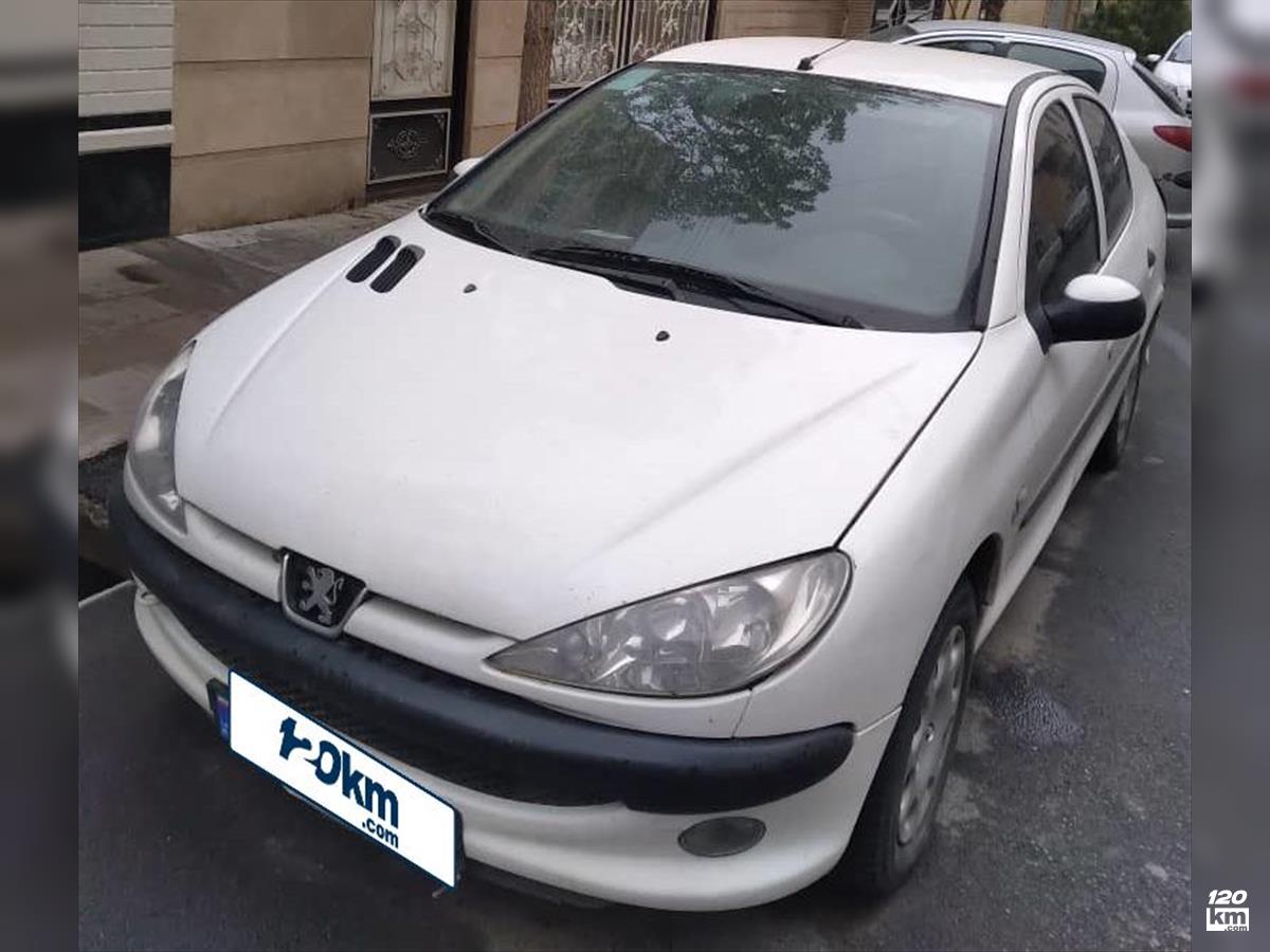 فروش پژو 206 SD V8 ۱۳۹۷ سفید بدون رنگ تبریز (۱۰ خرداد ۱۴۰۴)