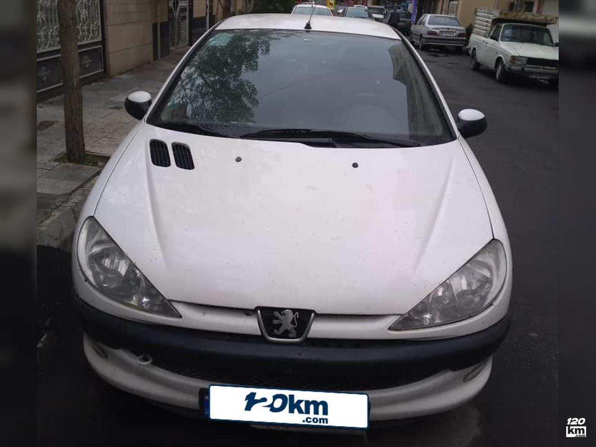 فروش پژو 206 SD V8 ۱۳۹۷ سفید بدون رنگ تبریز (۱۰ خرداد ۱۴۰۴)