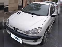 120km.com | فروش پژو، 206 SD، V8، مدل ۱۳۹۷، سفید، تبریز