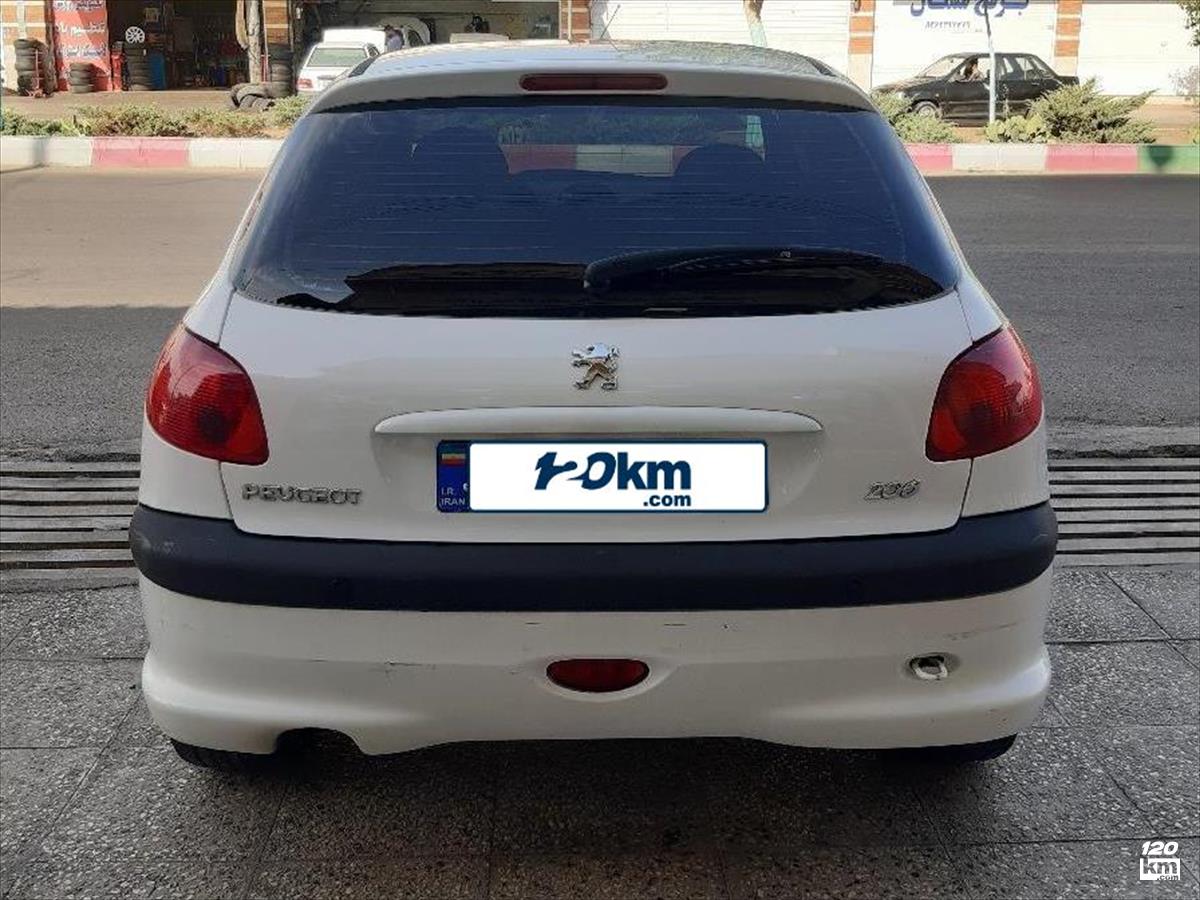فروش پژو 206 تیپ 2 ۱۳۹۷ سفید بدون رنگ تهران جنت آباد (۱۱ خرداد ۱۴۰۴)