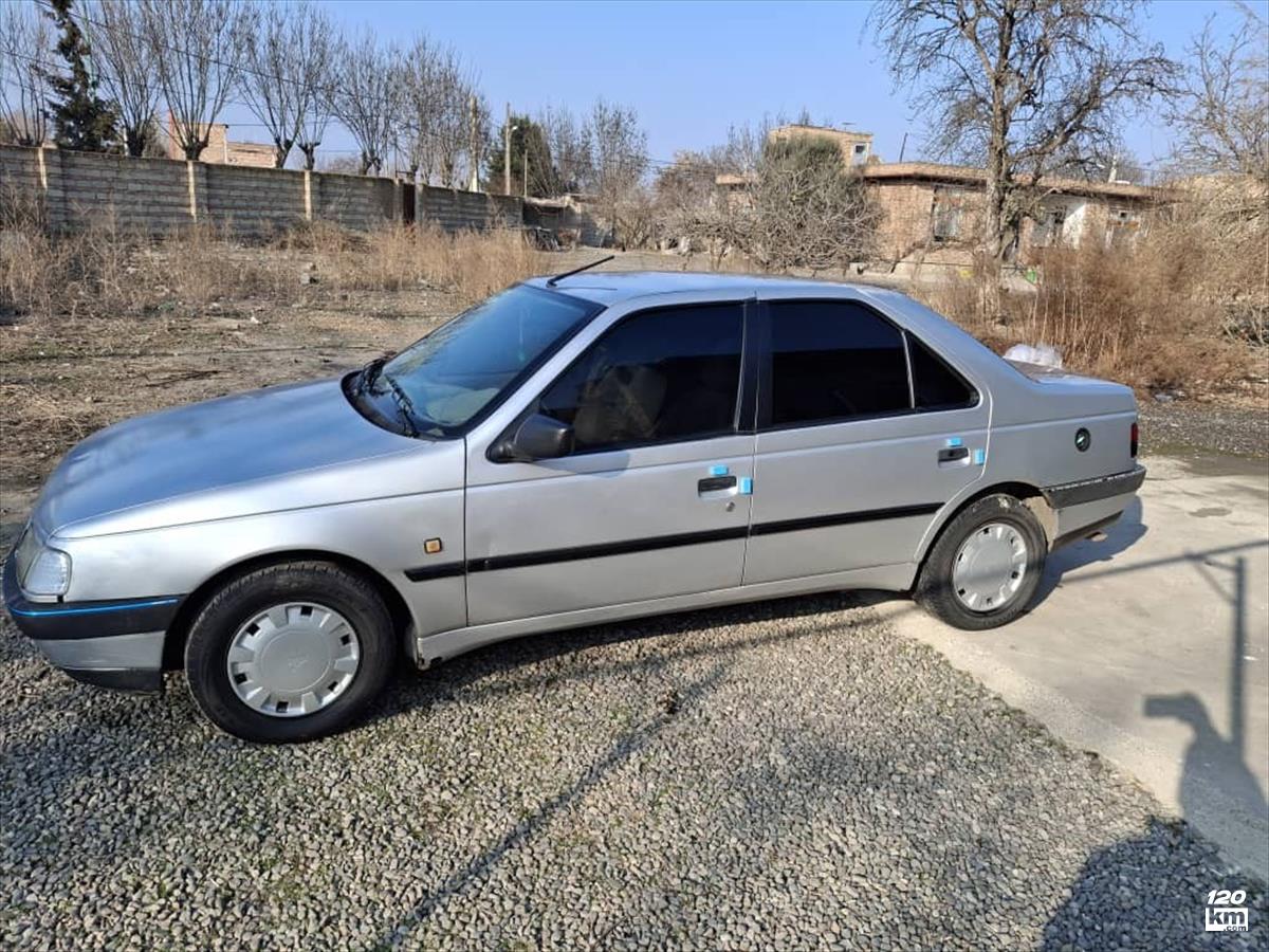 فروش پژو 405 GLX ۱۳۹۴ دوگانه سوز نقره ای چند لکه رنگ اردبیل پارس آباد (۱۱ خرداد ۱۴۰۴)