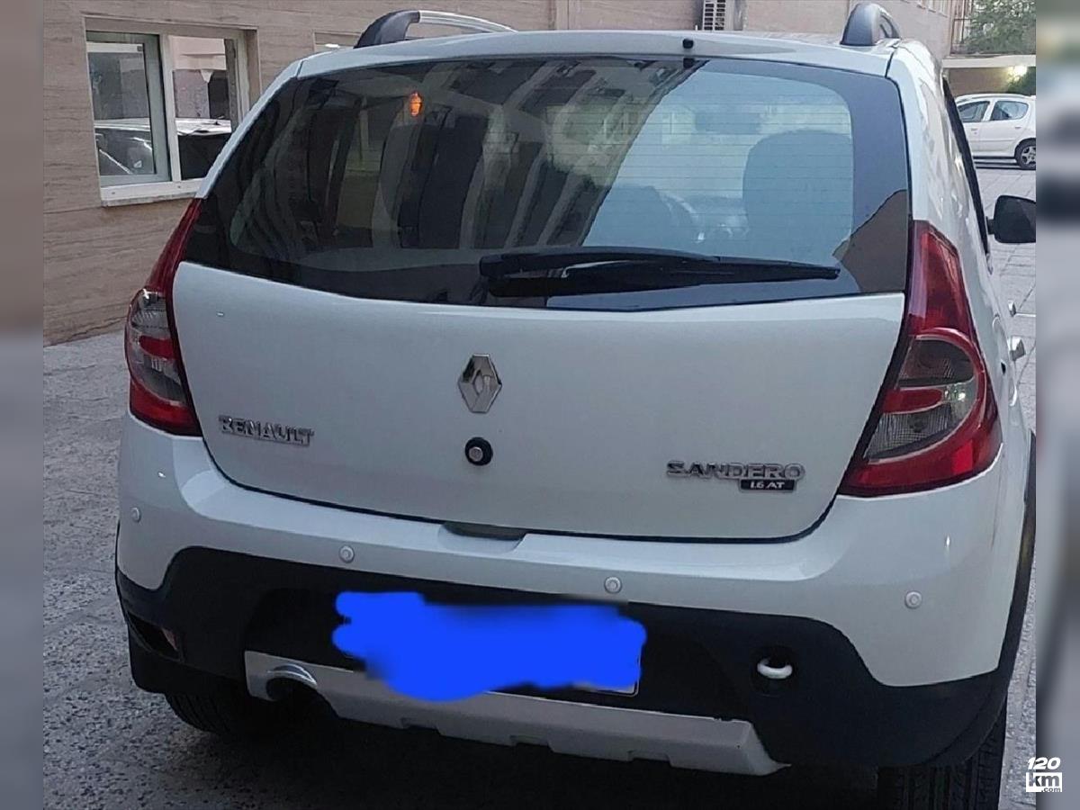 فروش رنو ساندرو استپ وی ۱۳۹۸ (کم کارکرد) سفید بدون رنگ تهران سید خندان (۱۱ خرداد ۱۴۰۴)