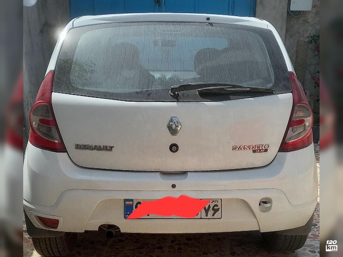 فروش رنو ساندرو ۱۳۹۶ (کم کارکرد) سفید بدون رنگ رشت بلوار گیلان (۱۱ خرداد ۱۴۰۴)