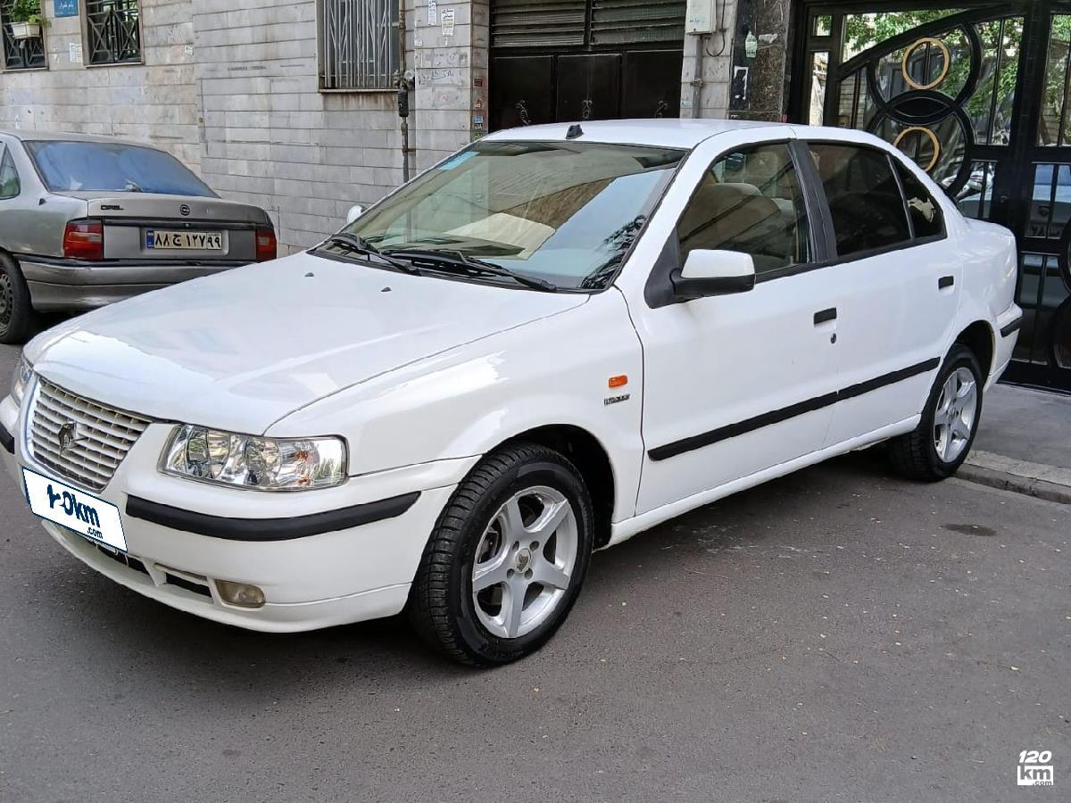 فروش سمند LX EF7 ۱۳۹۷ سفید بدون رنگ تهران پیروزی (۱۱ خرداد ۱۴۰۴)