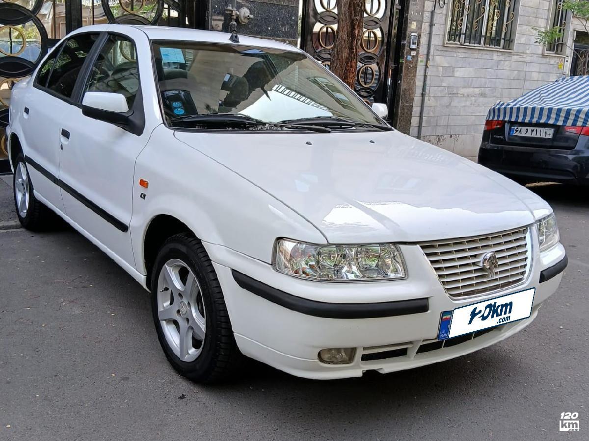 فروش سمند LX EF7 ۱۳۹۷ سفید بدون رنگ تهران پیروزی (۱۱ خرداد ۱۴۰۴)