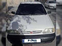 120km.com | فروش پراید، صندوقدار، مدل ۱۳۸۷، سفید، اصفهان، زینبیه