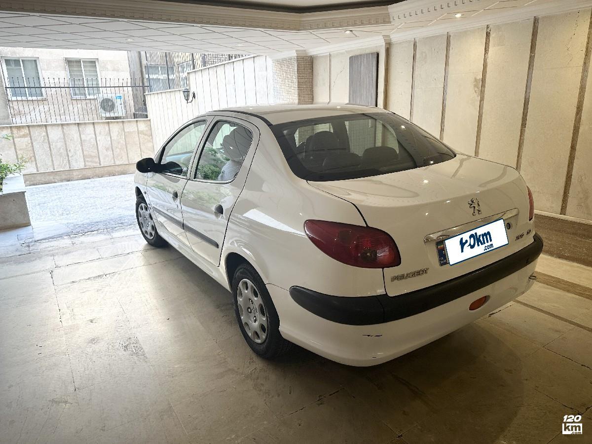 فروش پژو 206 SD V8 ۱۳۹۴ سفید دو لکه رنگ تهران گیشا (کوی نصر) (۱۴ خرداد ۱۴۰۴)