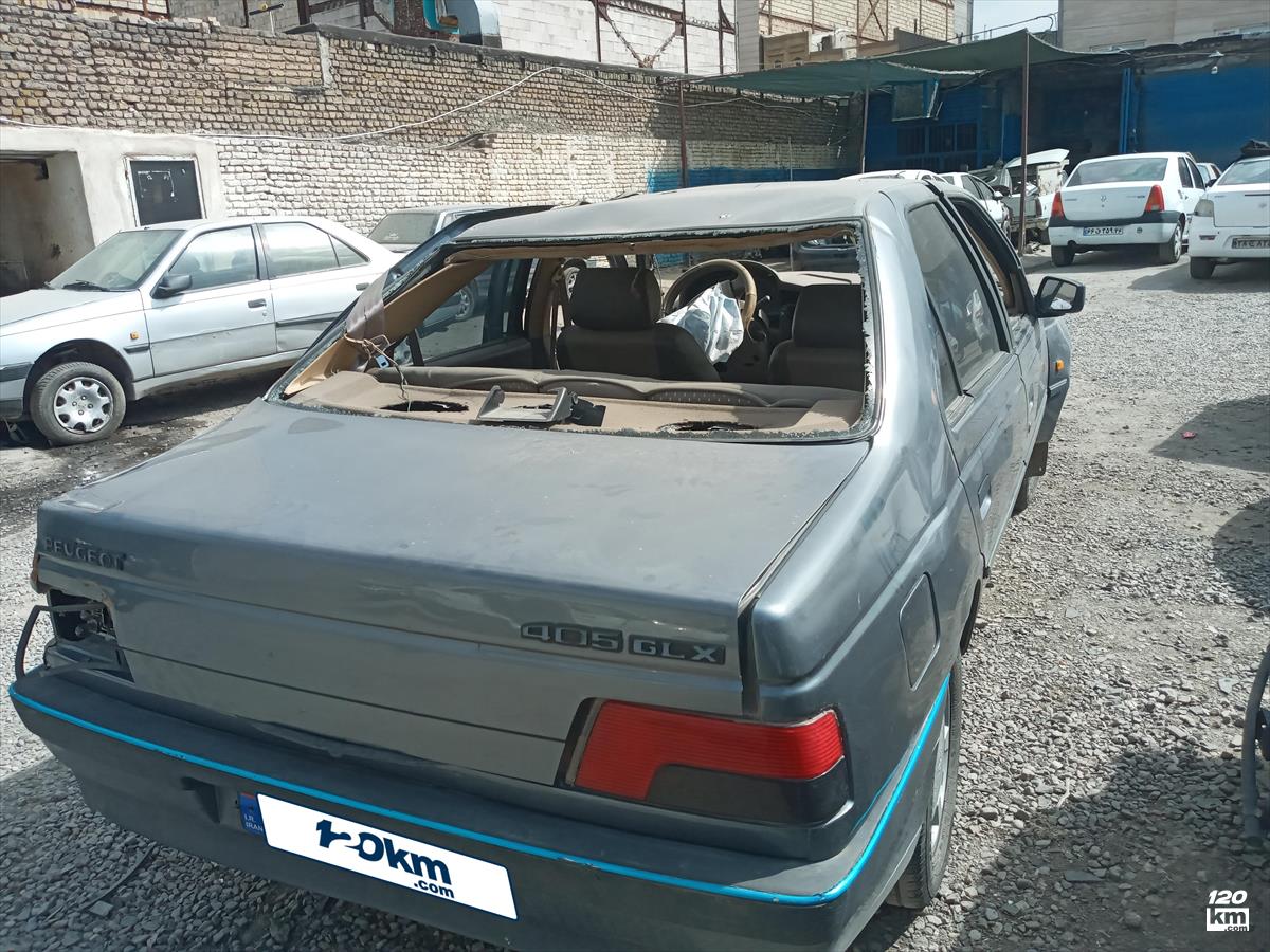 فروش پژو 405 GLX ۱۳۹۴ نوک مدادی تصادفی مشهد قائم (۱۵ خرداد ۱۴۰۴)