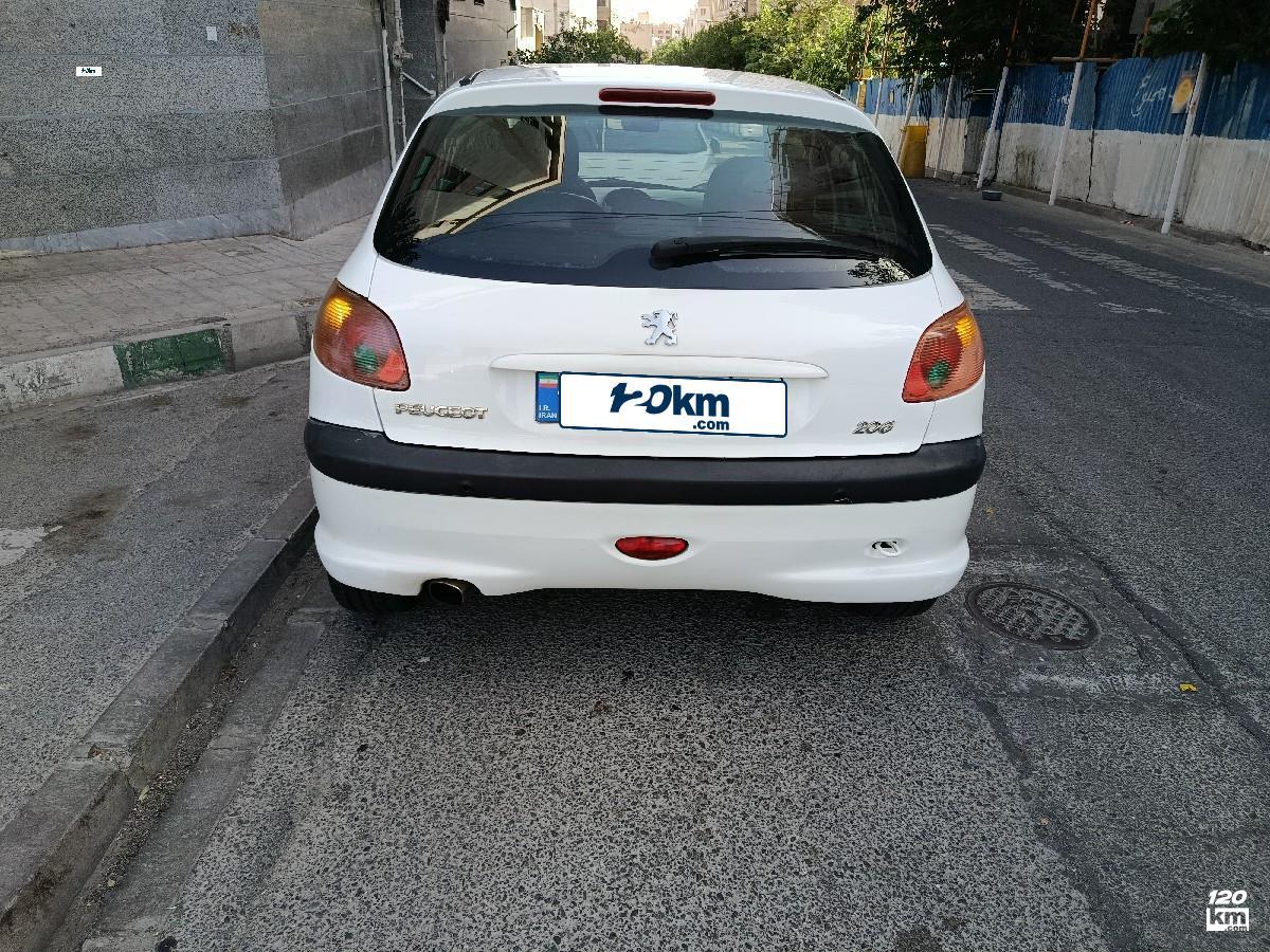 فروش پژو 206 تیپ 5 ۱۳۹۶ سفید اتاق تعویض تهران پیامبر (۱۷ خرداد ۱۴۰۴)