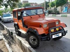 120km.com | فروش جیپ، صحرا، مدل ۱۳۷۷، نارنجی، قم، توحید