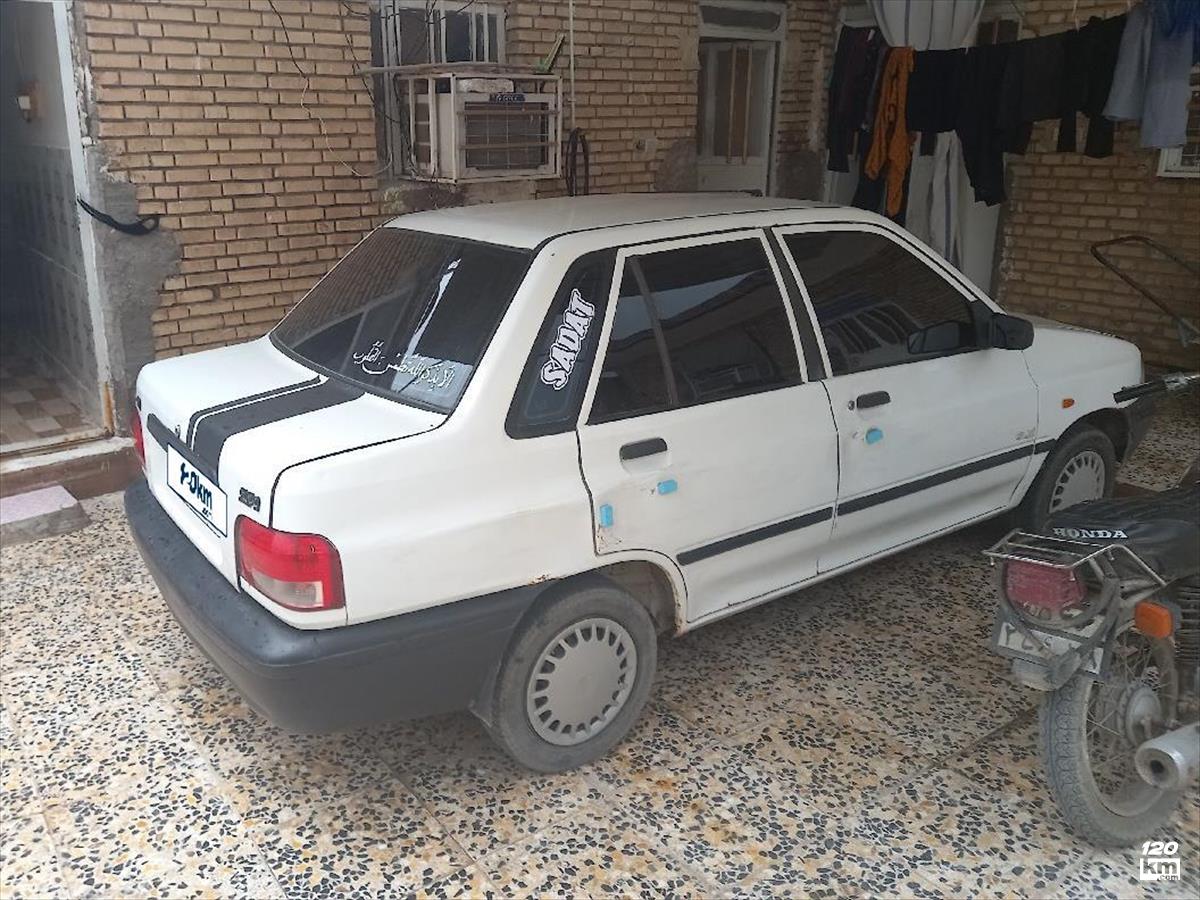 فروش پراید 131 SX ۱۳۸۶ دوگانه سوز (کم کارکرد) سفید دور رنگ خوزستان سوسنگرد (۱۸ خرداد ۱۴۰۴)