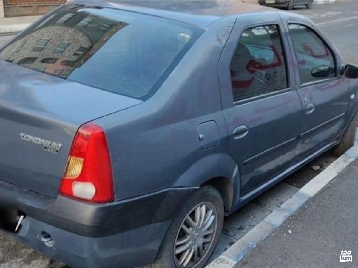 فروش رنو تندر 90 (ال 90) E2 ۱۳۸۹ نوک مدادی دور رنگ تهران چیتگر (۱۸ خرداد ۱۴۰۴)