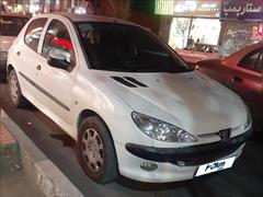 120km.com | فروش پژو، 206، تیپ 5، مدل ۱۳۹۴، سفید، یزد، نعل اسبی